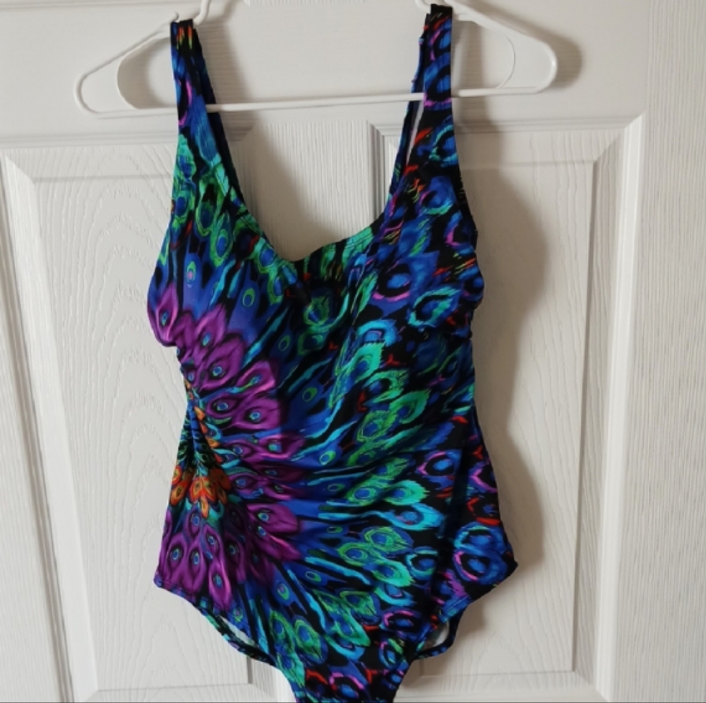 Inches Away By Longitude Swimsuit Size 16W